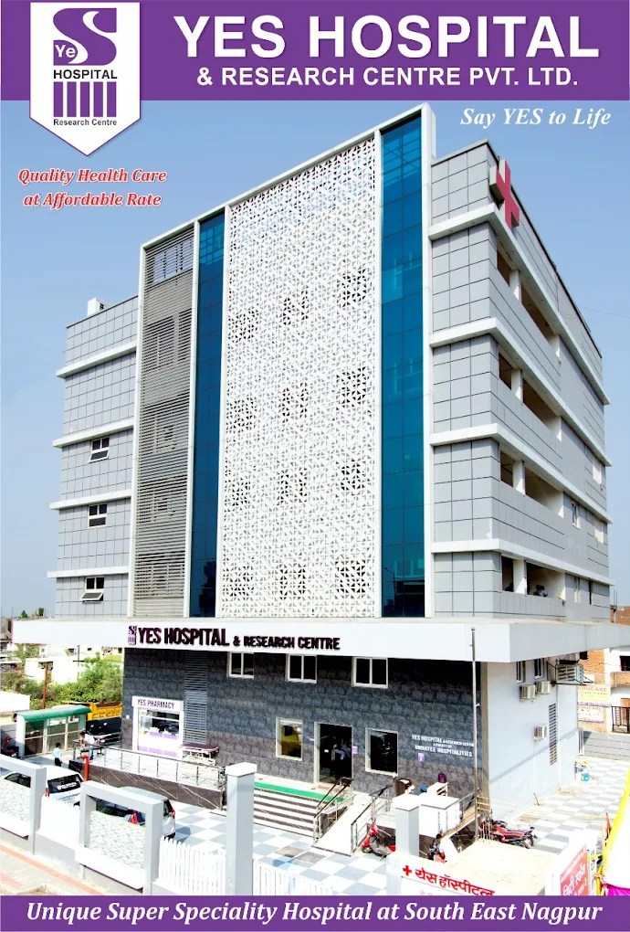 YES Hospital Dighori logo